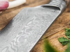 Böker Manufaktur Solingen Ritterschlag Damast Chefmesser Braun Online