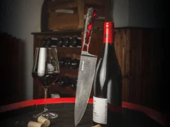 Böker Manufaktur Solingen River Damast Chefmesser Mehrfarbig Online