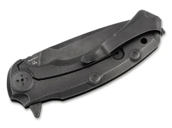 Bastinelli Knives Safe Titanium Black Stonewashed Schwarz Clearance