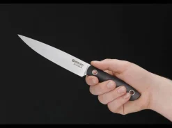 Böker Manufaktur Solingen Saga Allzweckmesser Grenadill Schwarz