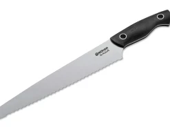 Böker Manufaktur Solingen Saga Brotmesser G10 Satin Schwarz Discount