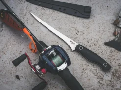 Böker Manufaktur Solingen Saga Filetiermesser Fish & Hunt Schwarz Clearance