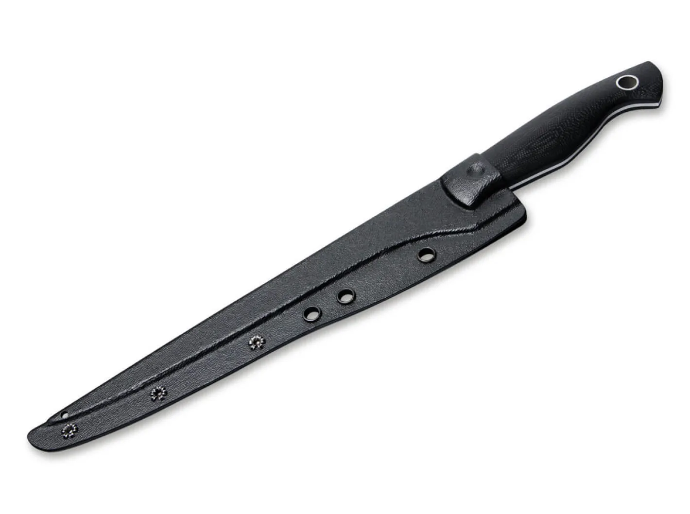 Böker Manufaktur Solingen Saga Filetiermesser Fish & Hunt Schwarz Sale