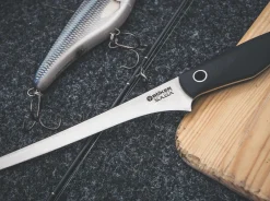 Böker Manufaktur Solingen Saga Filetiermesser Fish & Hunt Schwarz Sale