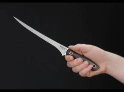 Böker Manufaktur Solingen Saga Filetiermesser Grenadill Schwarz Outlet