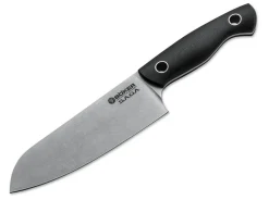 Böker Manufaktur Solingen Saga Santoku G10 Stonewash Schwarz Best