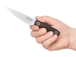 Böker Manufaktur Solingen Saga Spickmesser G10 Stonewash Schwarz Sale
