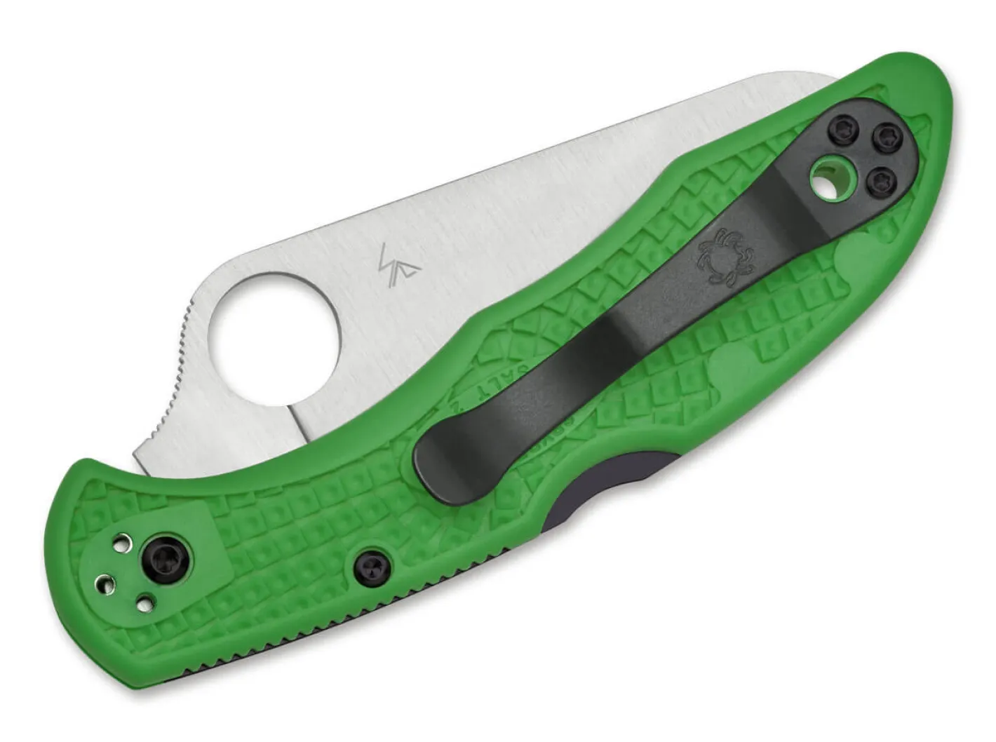 Spyderco Salt 2 Serrated LC200N Green Grün Discount