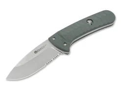 Maserin SAX Knife G10 Grey Saw Blade Grau New