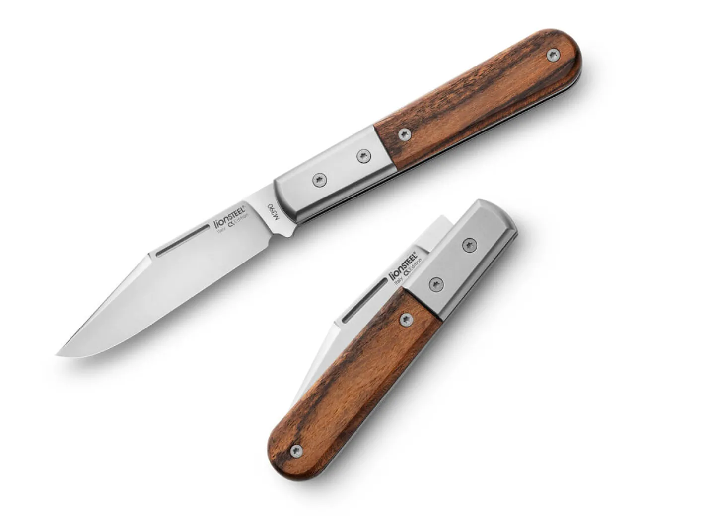 LionSteel Shuffler Barlow Santos Wood Braun Sale