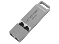 Nitecore Signalpfeife WS20 Silber Outlet