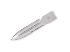 CobraTec Small CTK-1 Blade Dagger 1-Side Serrrated Silber Sale