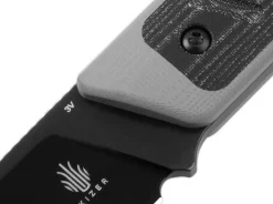 Kizer Smolt G10 Grey Micarta Black Grau Sale