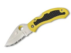 Spyderco Snap-It Salt Lightweight Yellow Serrated Best