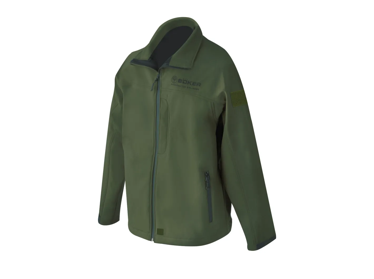 Böker Manufaktur Solingen Softshell-Jacke S Oliv Discount