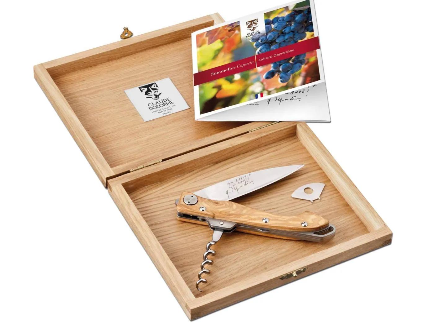 Claude Dozorme Sommelier Capucin Gérard Depardieu Braun Discount