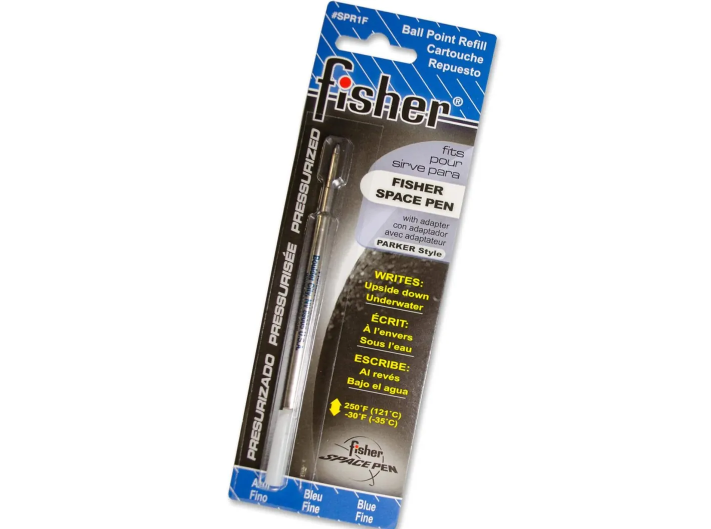 Fisher Space Pen Mine #Pr4 Blau Fein Sale