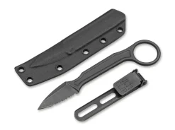 Bastinelli Knives Spade Serrated Schwarz Hot