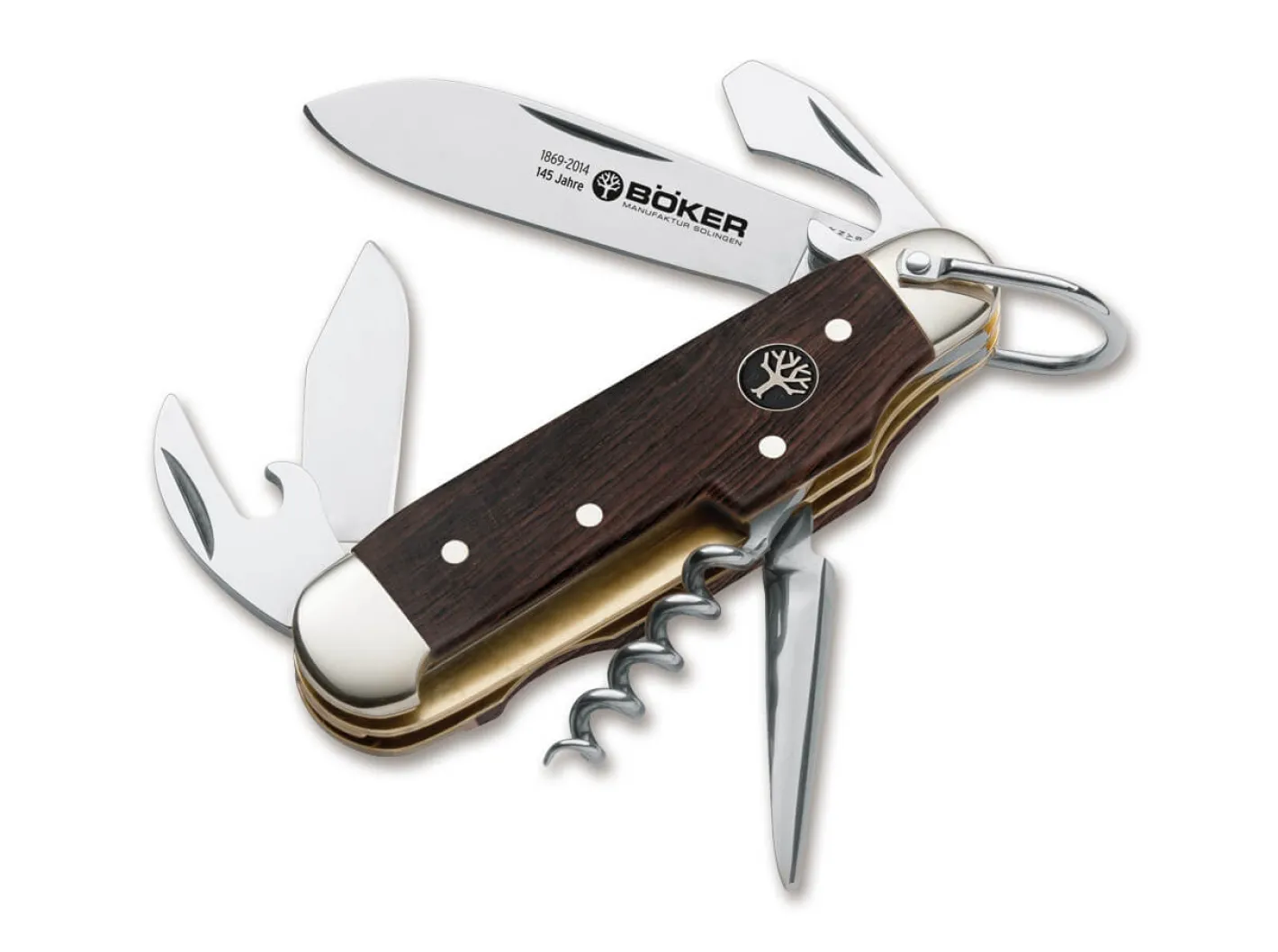 Böker Manufaktur Solingen Sportmesser Anniversary Braun Outlet