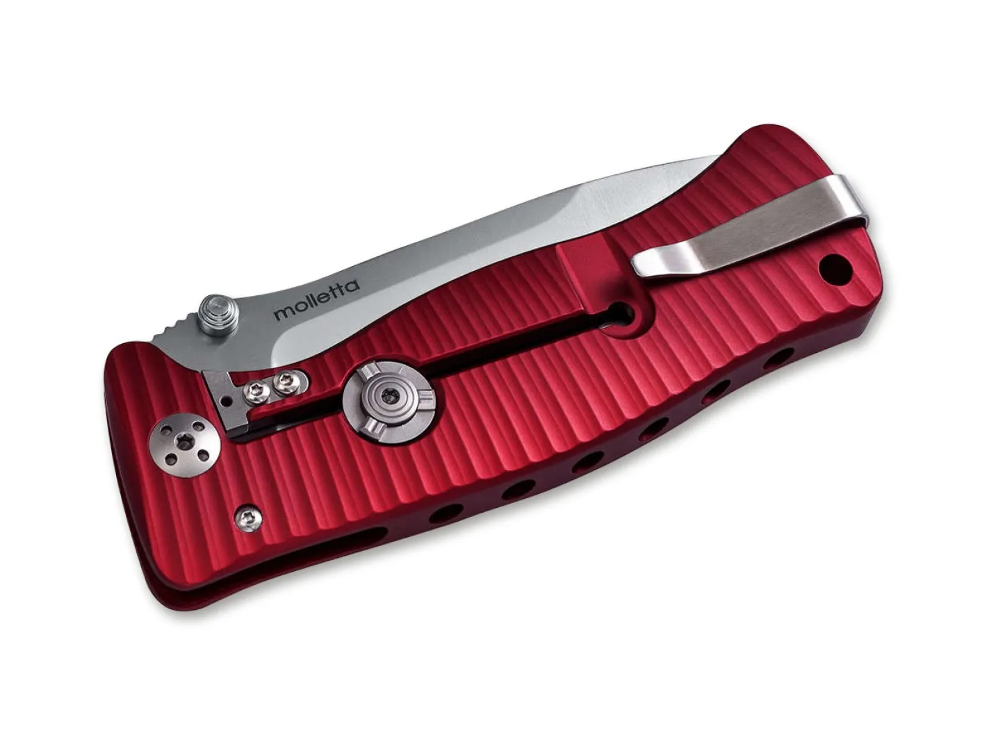 LionSteel SR-1 Aluminium Red Rot Outlet