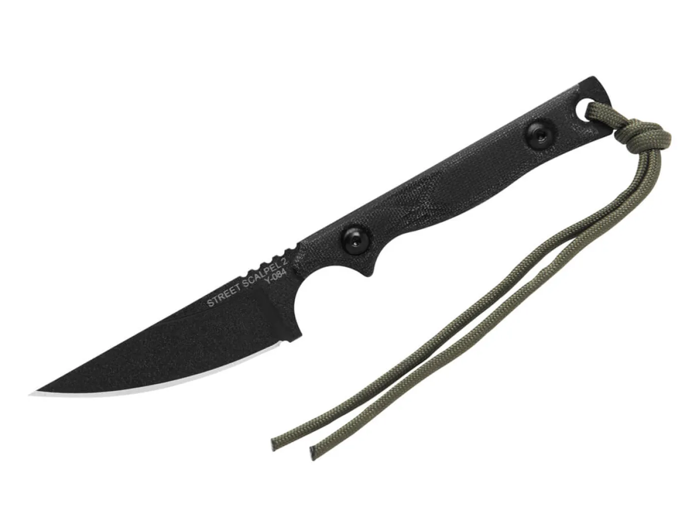 TOPS Knives Street Scalpel 2 Schwarz Hot