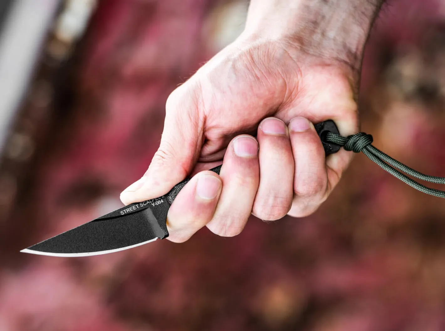 TOPS Knives Street Scalpel 2 Schwarz Hot