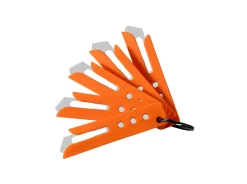 Hogue #60-Style Blades with Guard 5 Pack Orange Outlet