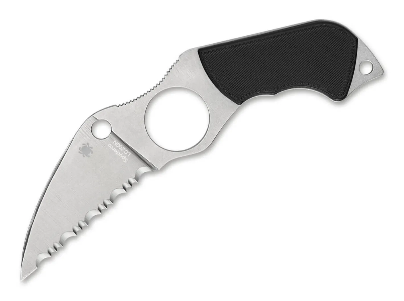 Spyderco Swick 6 Serrated Schwarz Clearance