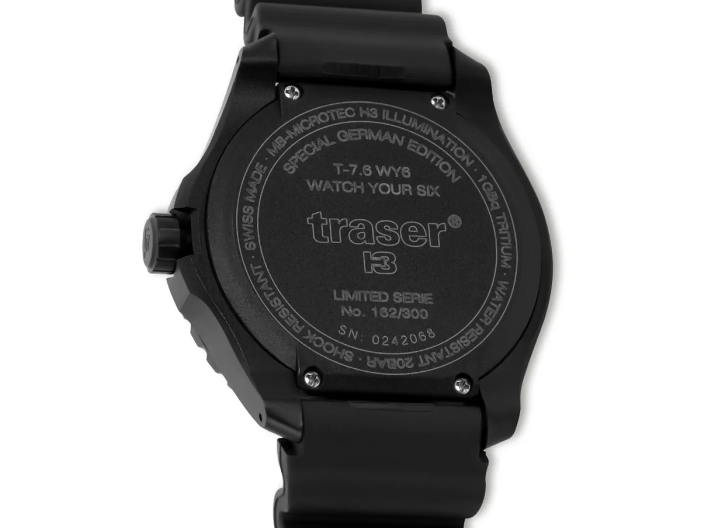 Traser T-7.6 WY6 Limited Edition Schwarz Online