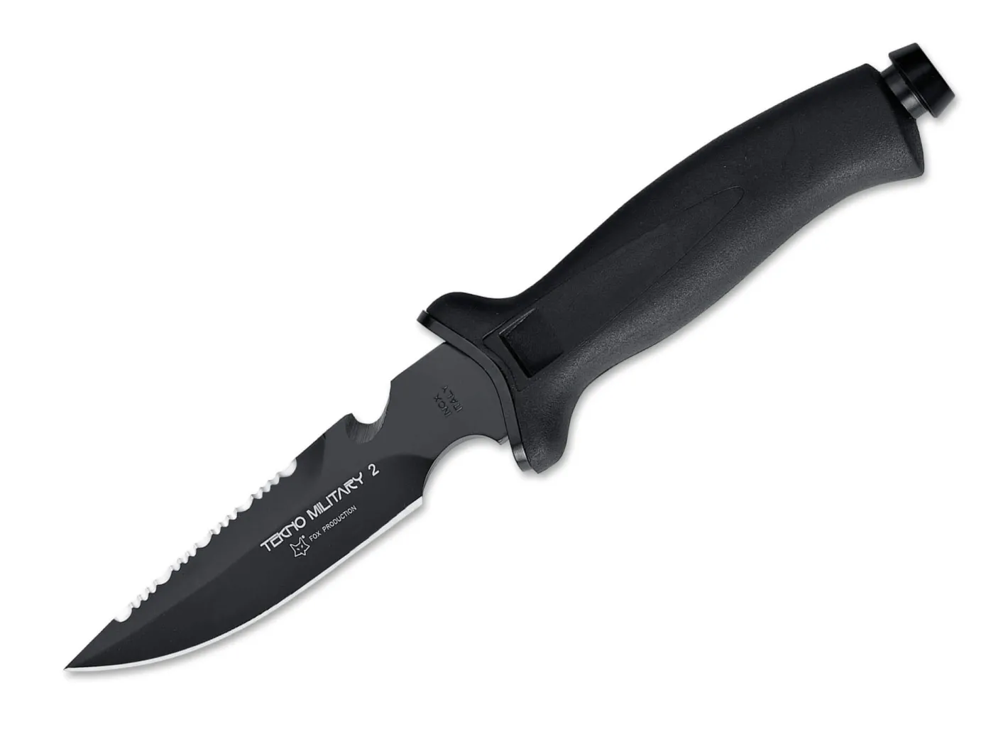 Fox Knives Tecno Military 2 Schwarz