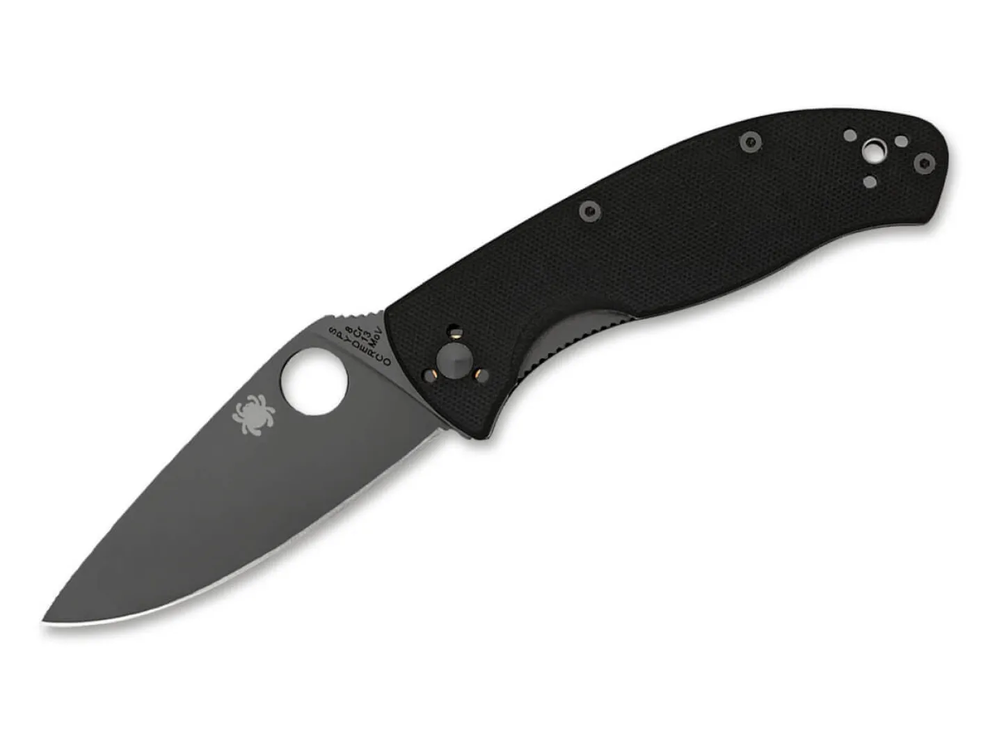 Spyderco Tenacious Black Plain Outlet