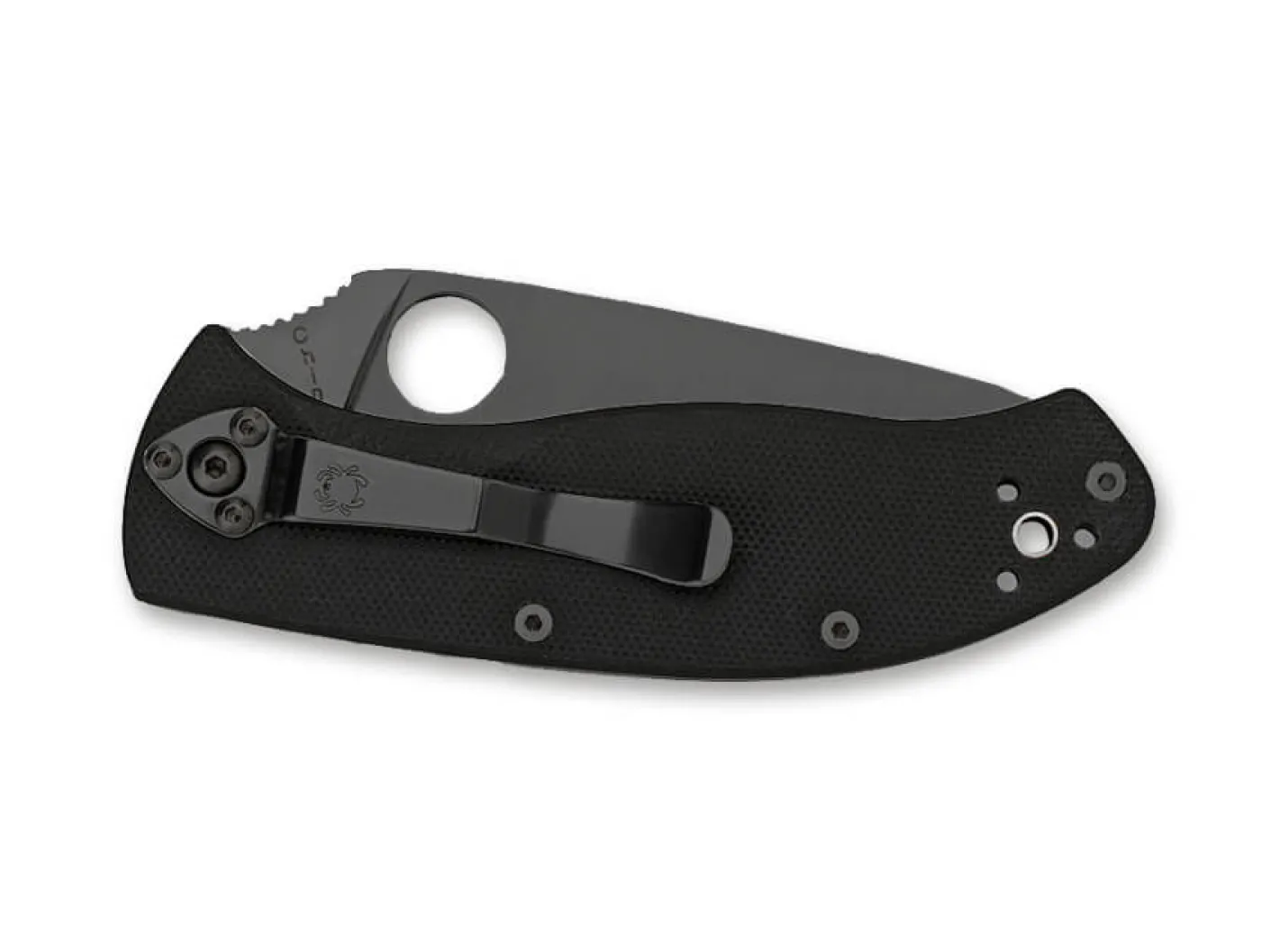 Spyderco Tenacious Black Plain Outlet