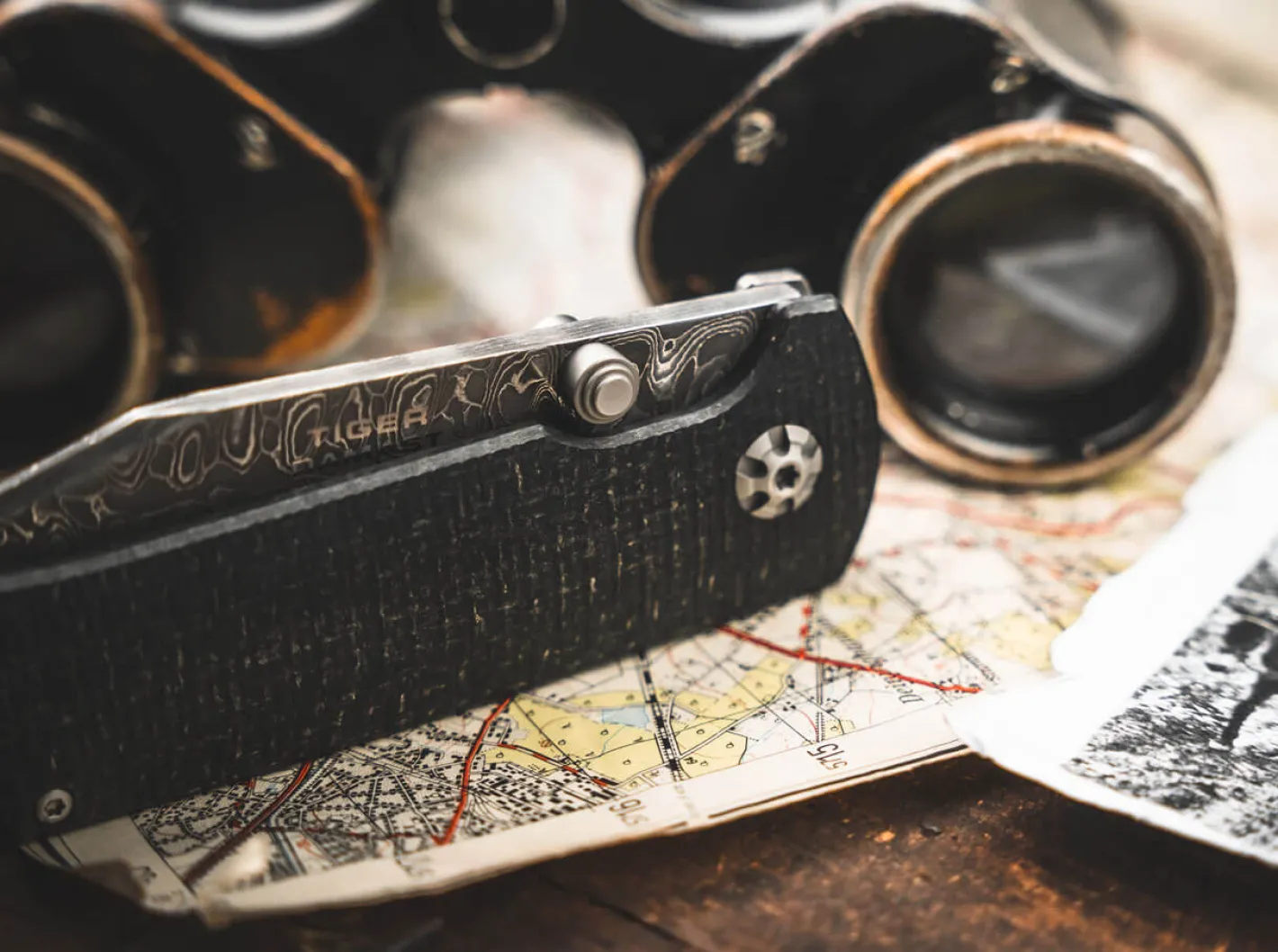 Böker Manufaktur Solingen Tiger-Damast Online