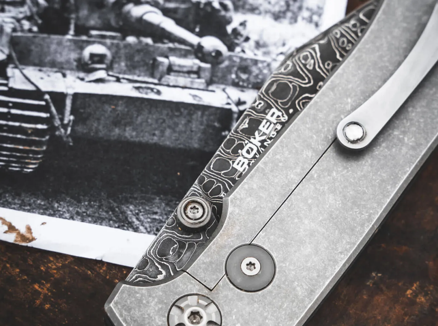 Böker Manufaktur Solingen Tiger-Damast Online