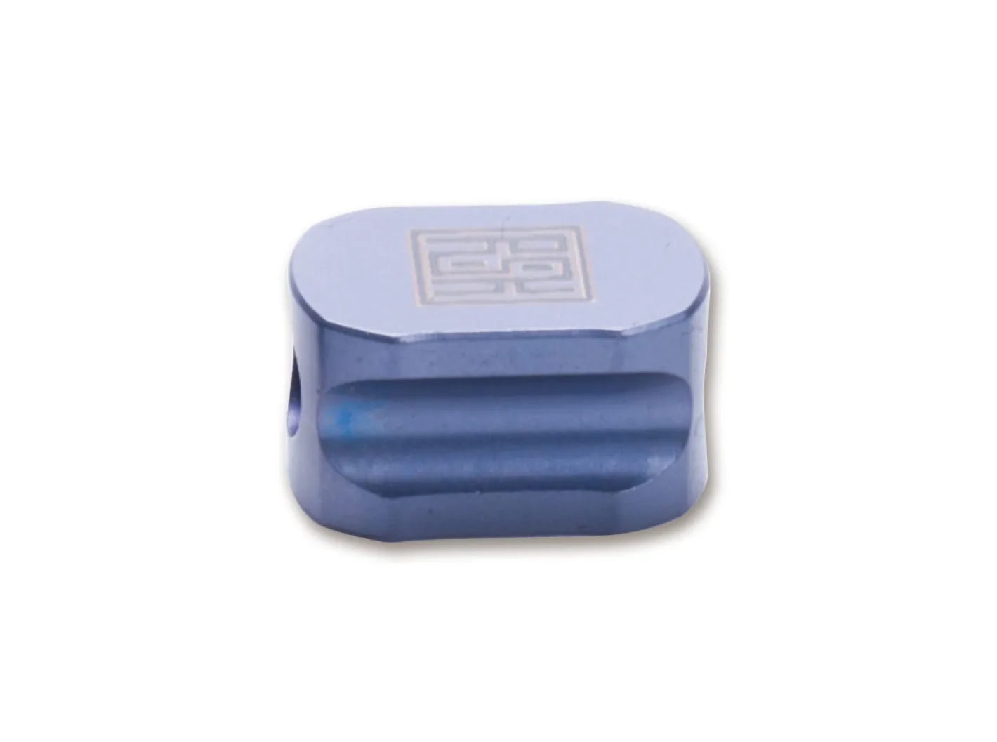 Real Steel Titanium Bead Hexagon Blue Blau Outlet