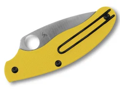 Spyderco UK Penknife Salt Yellow Gelb Clearance