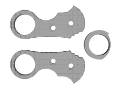 Böker Plus Urd 2.0 Kleiner Ringgriff 3D-Modell Hot