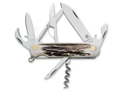 Fox Knives Venatores 7 in 1 Multitool Stag Braun