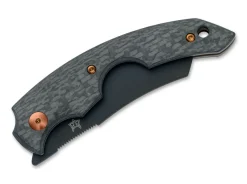 Fox Knives Virtus 3K Twill CF Schwarz Clearance