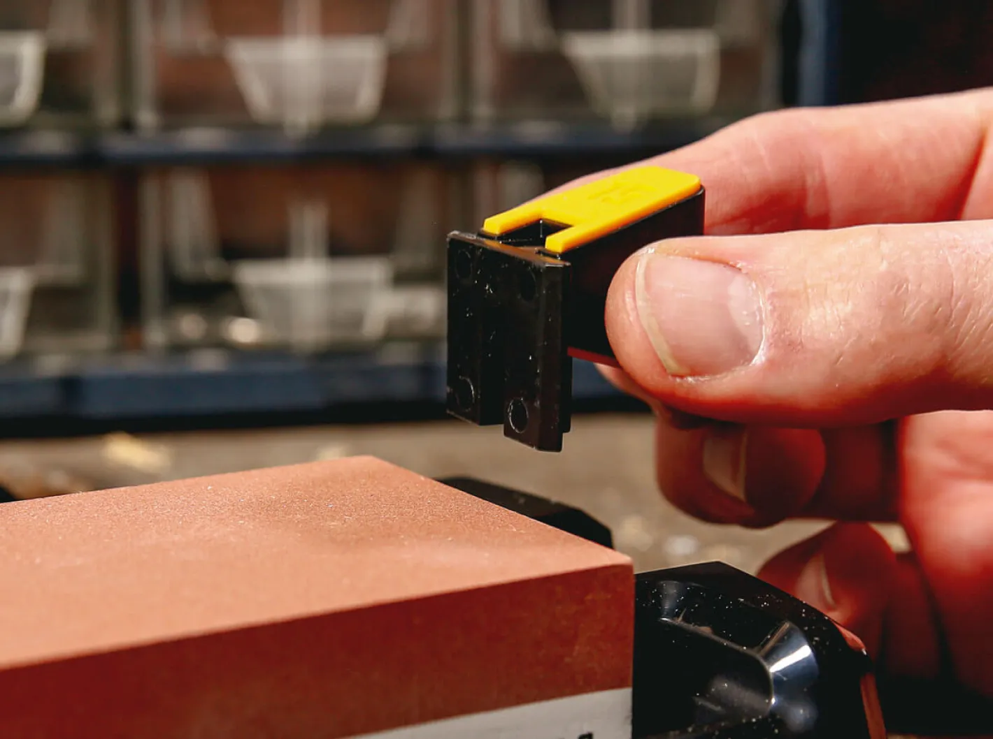 Work Sharp Whetstone Knife Sharpener Schwarz