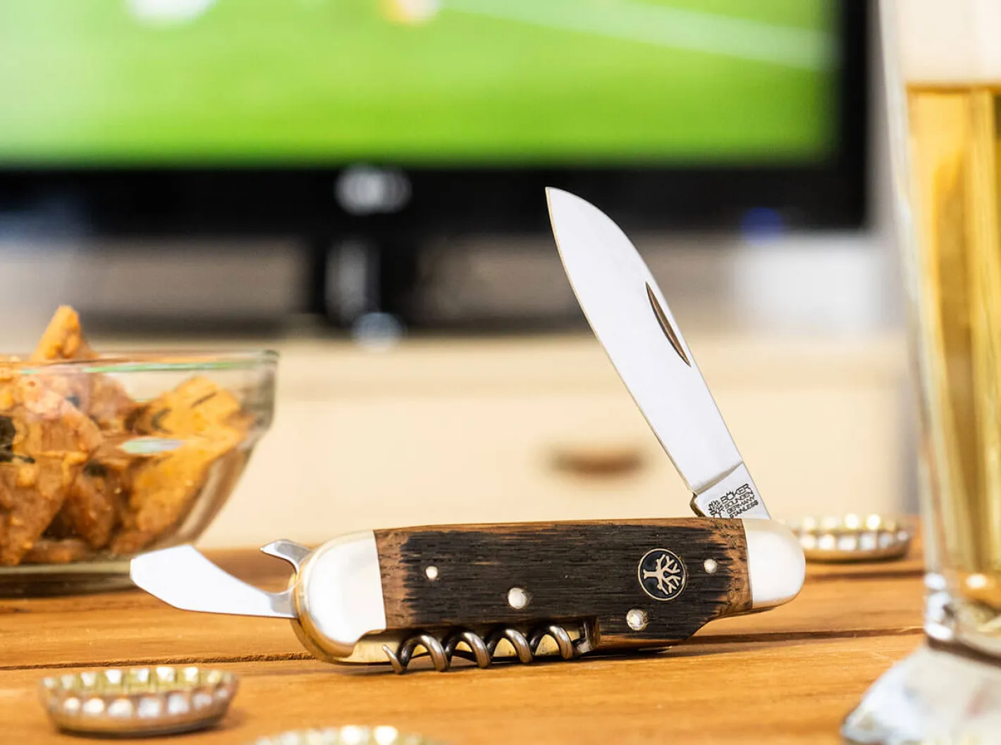 Böker Manufaktur Solingen Winzermesser New