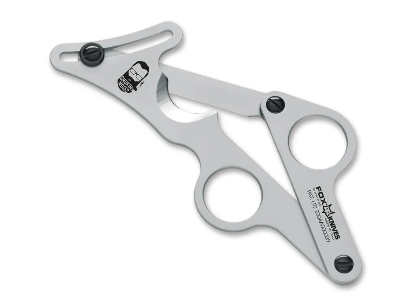 Fox Knives Zigarrenschneider Smoking Moses Silber Sale